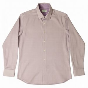 Duchamp London Soft Purple Dress Shirt Hound's Tooth